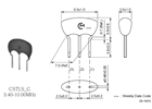 CSTLS-G,进口晶振,压电晶体